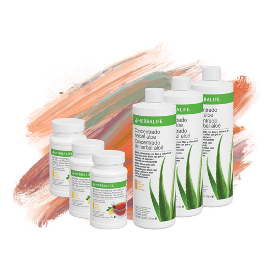 Aloe + Tee-Getränkepaket X3